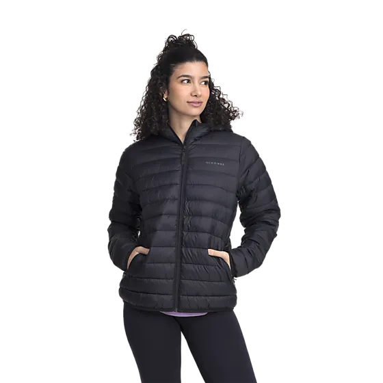 705453102101 OCEAN WORKS  Padded Hood Jacket W 705453102101 OCEAN WORKS Padded Hood Jacket W  Model01 Detail