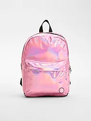 SHINY BACKPACK - PINK HOLOGRAPHIC Model01 Small1x1