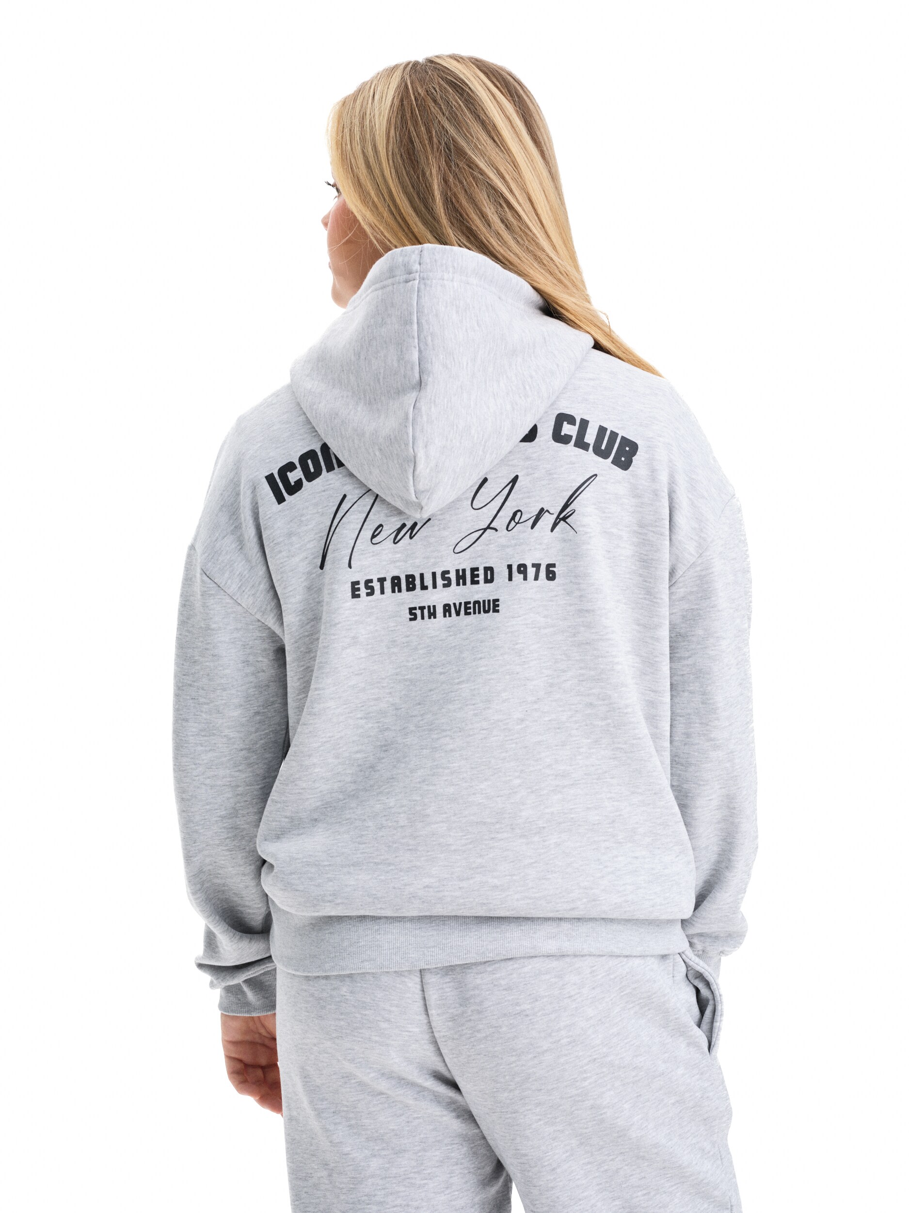 ICONIC, Sweatshirt Hood W