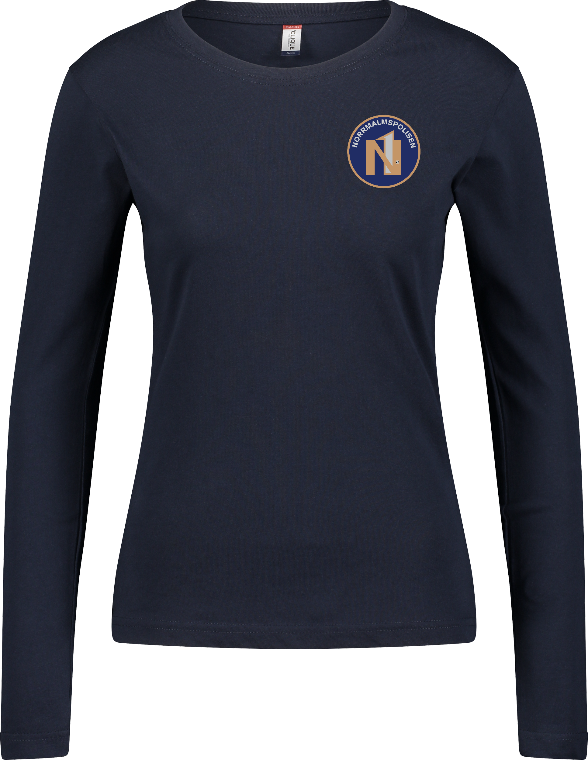 
CLIQUE, 
Basic-T L/S W, 
Detail 1
