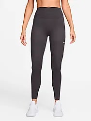 NIKE ONE SEAMLESS FRONT WOMEN'S HIG - THUNDER GR/WHT Model01 Small1x1