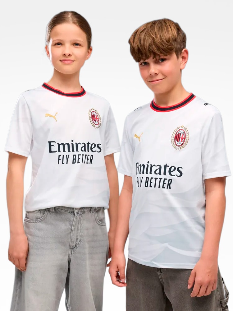 
PUMA, 
ACM AWAY JERSEY REPLICA JR, 
Detail 1
