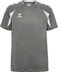 HMLCORE 2.0 JERSEY S/S - STEEL GRAY/WHITE Standard Small1x1