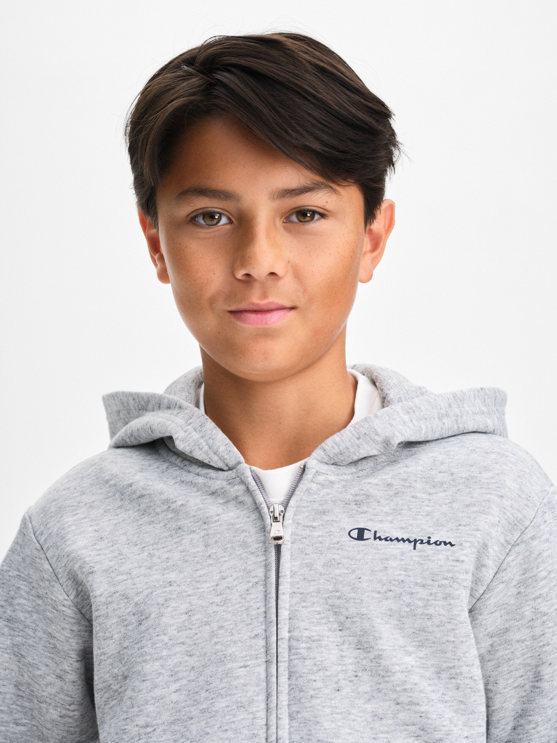 CHAMPION, J HOODED FULL ZIP SWEATSHIRT