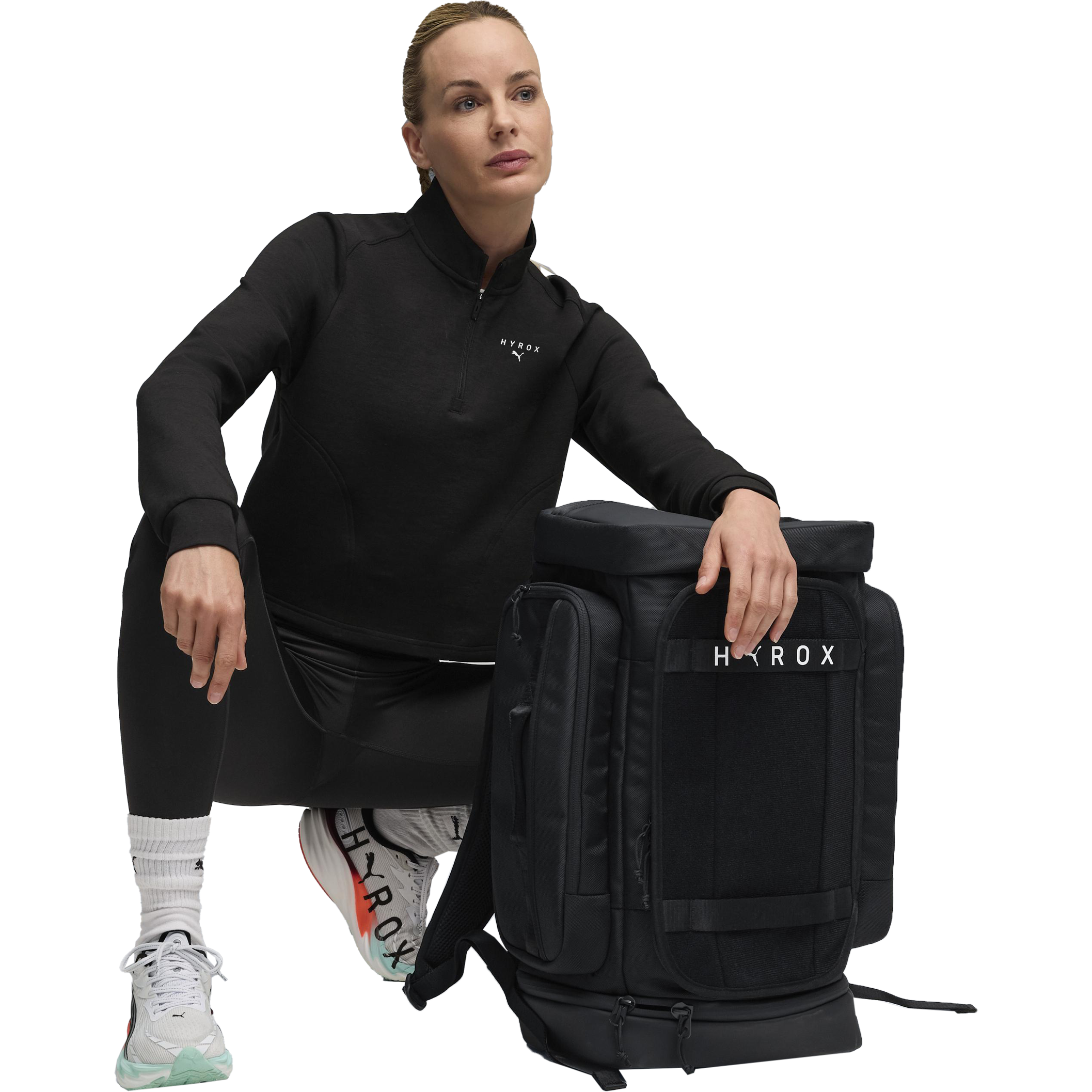 PUMA, W Puma X Hyrox Cloudspun 1/4 Zip