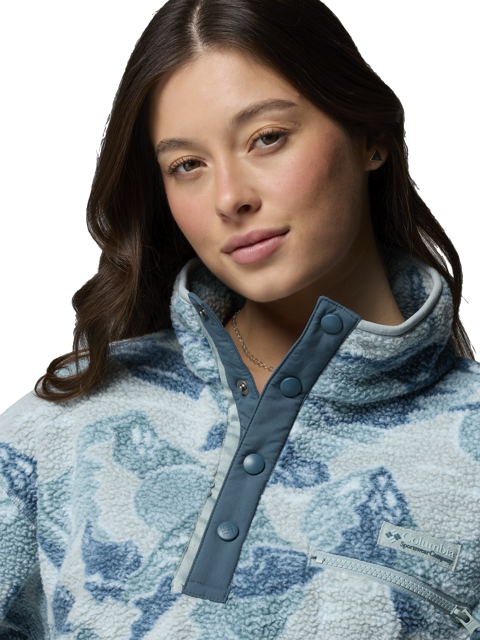 COLUMBIA, W Helvetia&trade; Ii Printed Cropped Half Snap