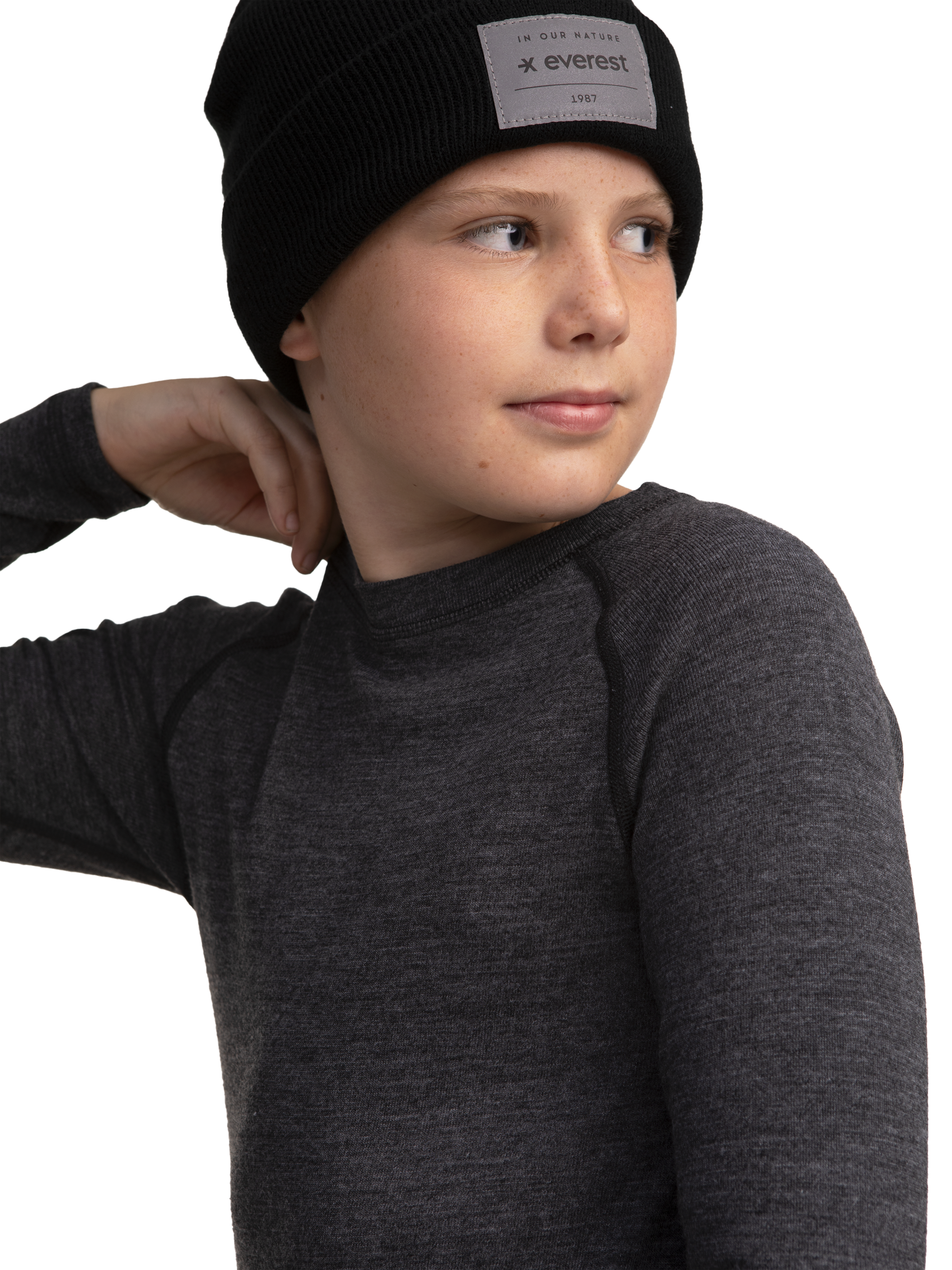 EVEREST, J Wool Uw Shirt