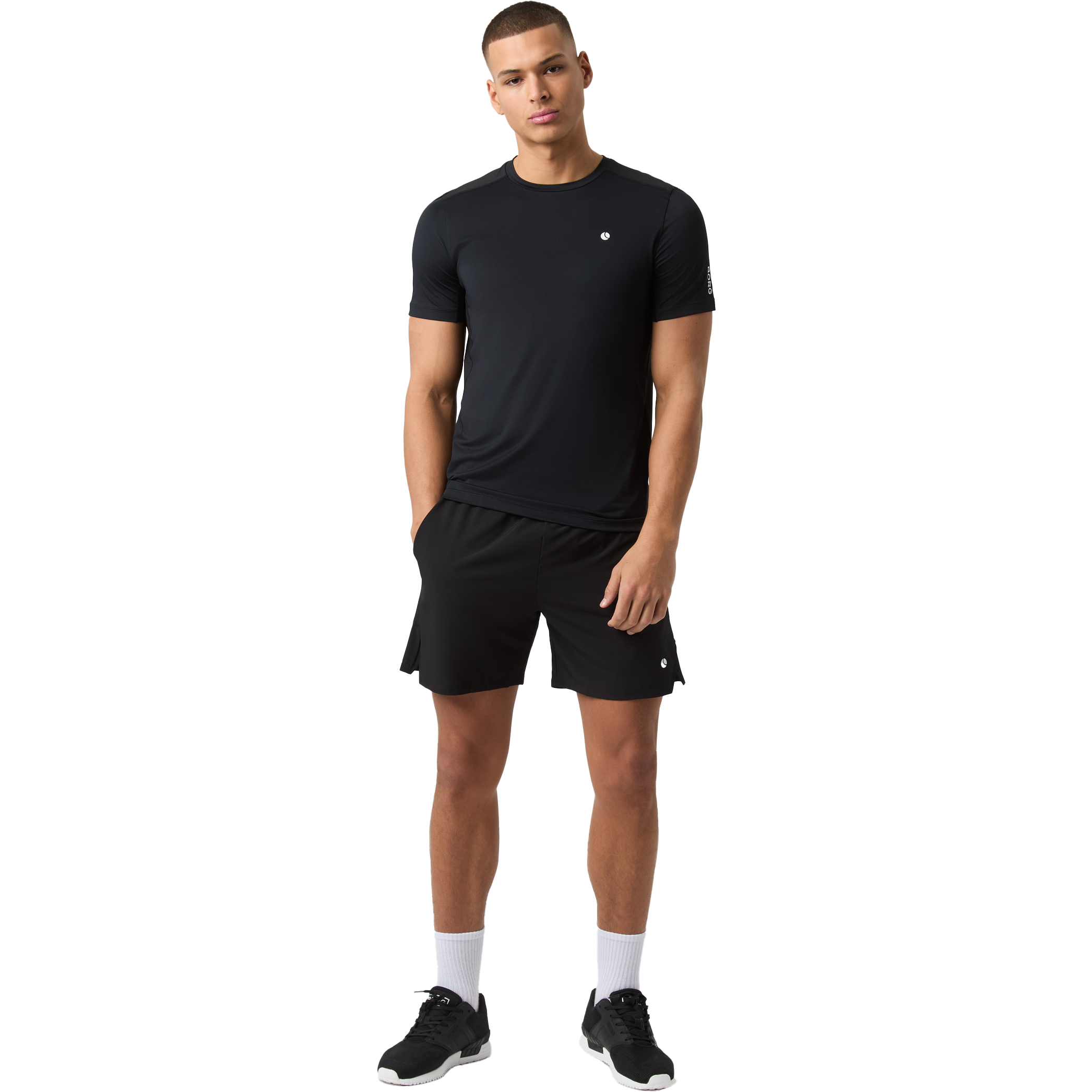 BJ&Ouml;RN BORG, Ace Mesh Panel T-Shirt