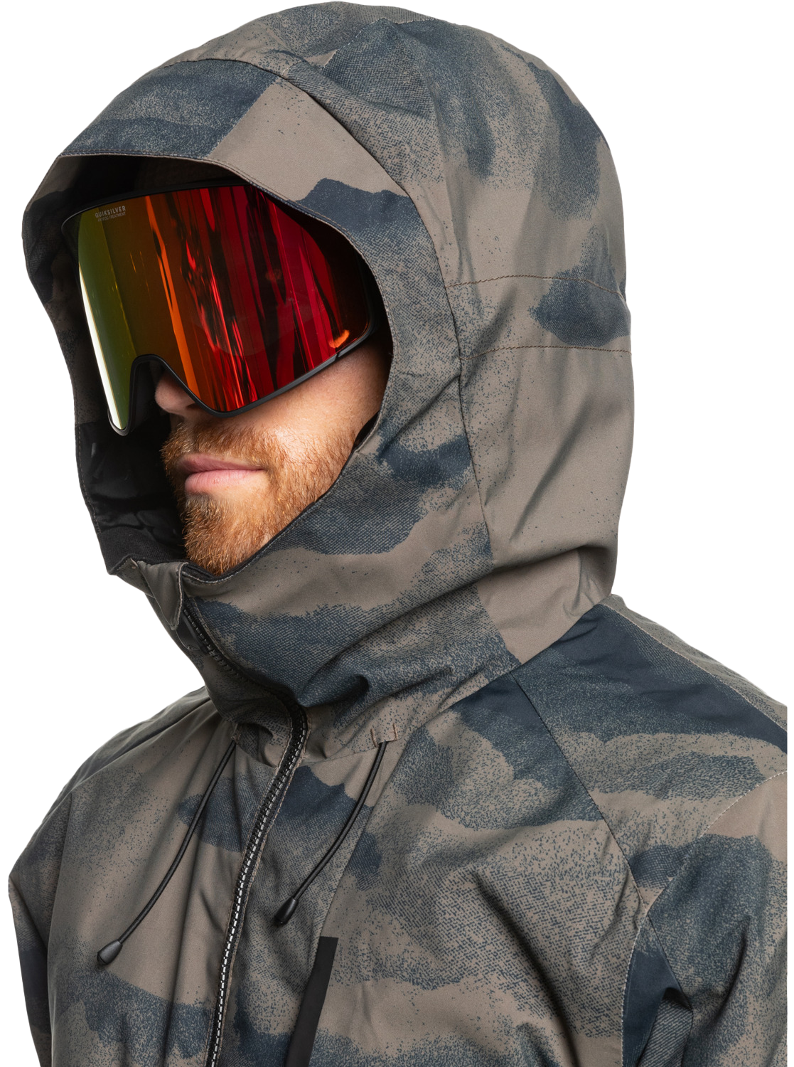 QUIKSILVER, M Mission Printed Block Jkt