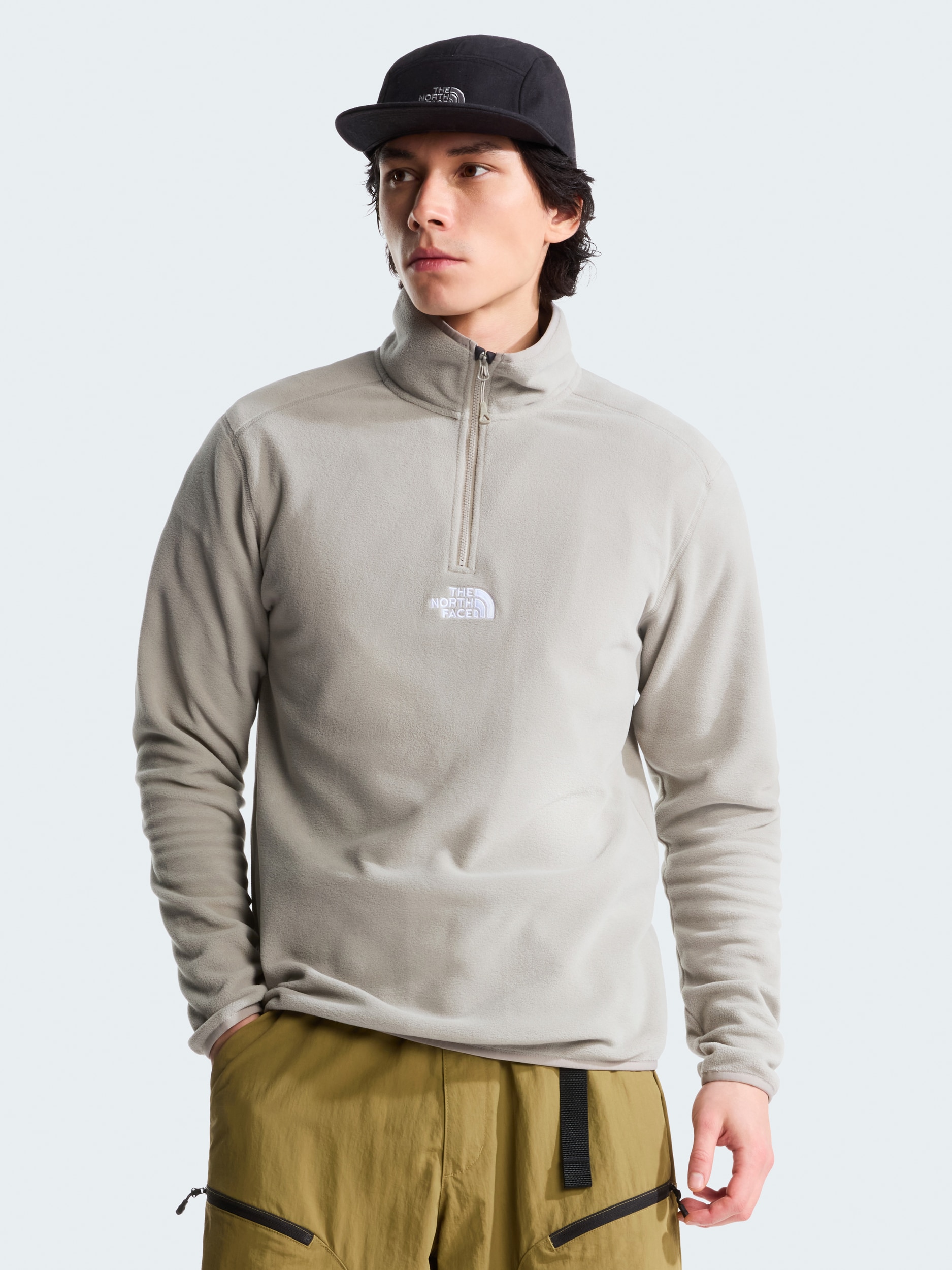 
THE NORTH FACE, 
M GLACIER 1/4 ZIP FLEECE, 
Detail 1
