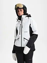 W Alpine Jacket - White Model01 Small1x1
