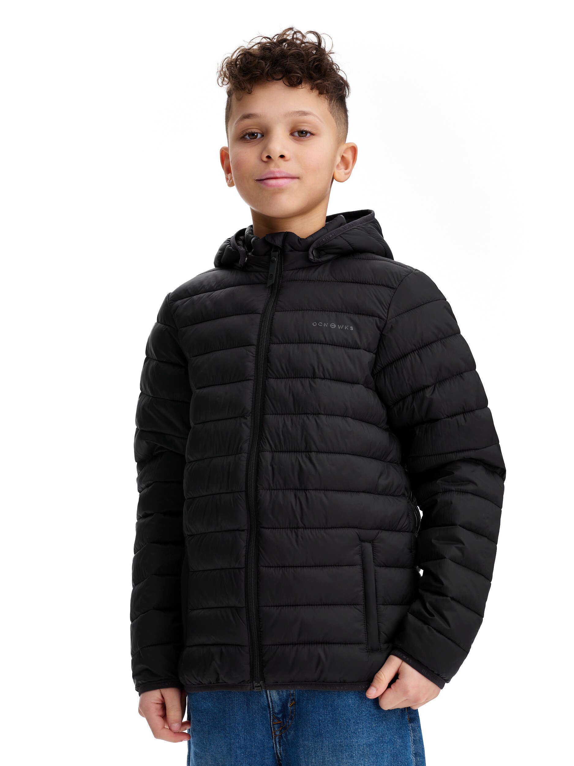 
OCEAN WORKS, 
Padded Hood Jacket Jr, 
Detail 1

