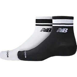 Run Repreve Ankle 2P Socks - White/Black Standard Small1x1