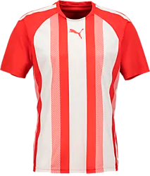 T Liga Striped Jsy Jr - Red/White Standard Small1x1