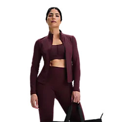 W Favourite Fullzip - Dk Plum Model01 Small1x1