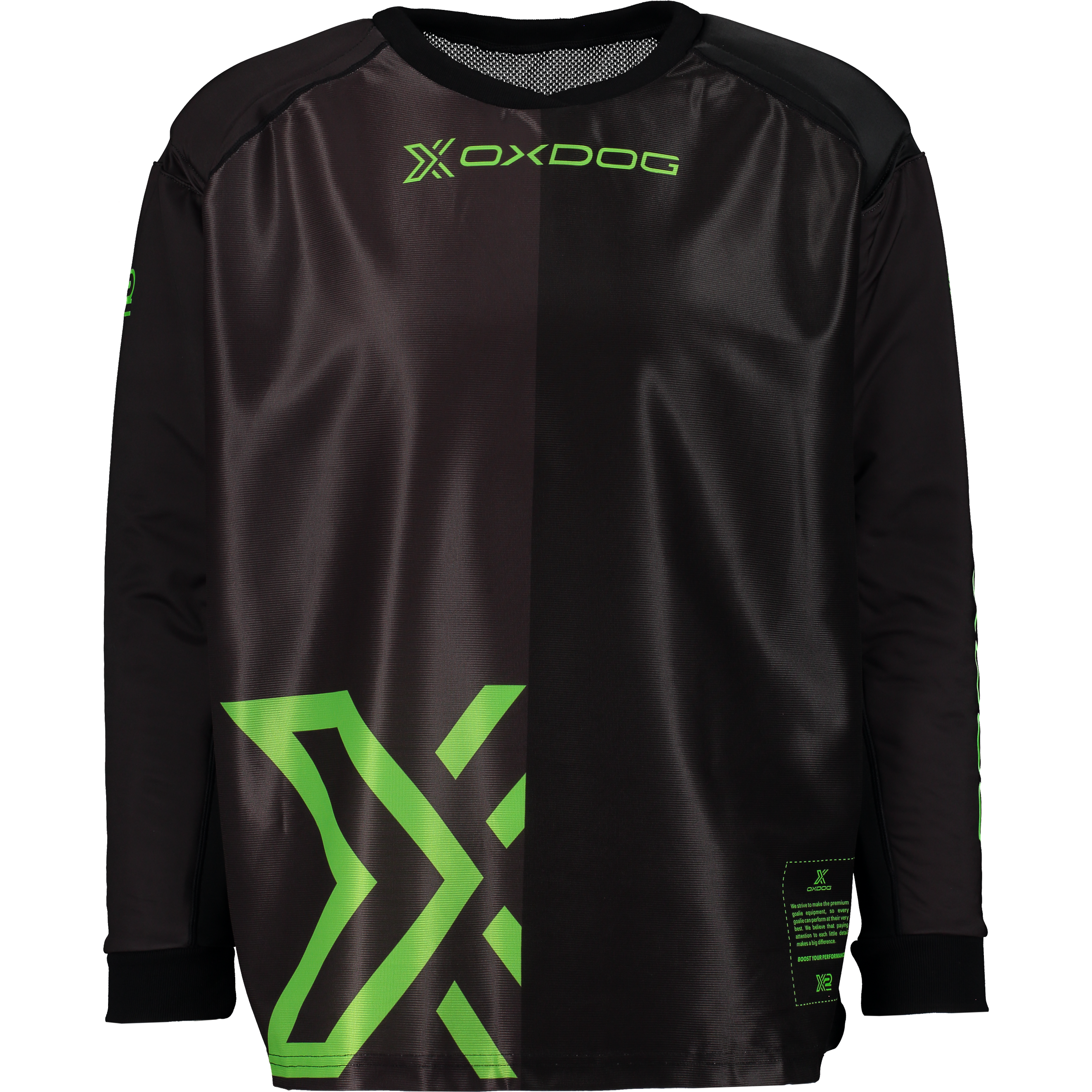 
OXDOG, 
X2 Goalie Shirt Jr, 
Detail 1
