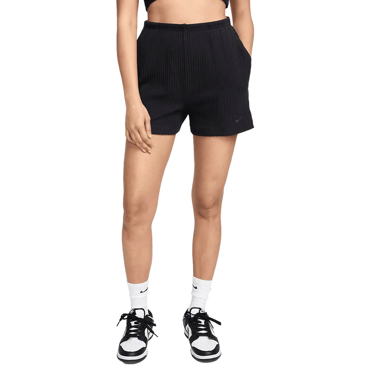 NIKE Рубашка W Chill Knt Rib 3 дюйма