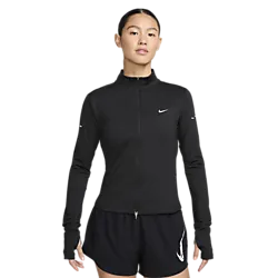 Nike Swift Women's Dri-fit Full-zip - Black/ref Silv Model01 Small1x1