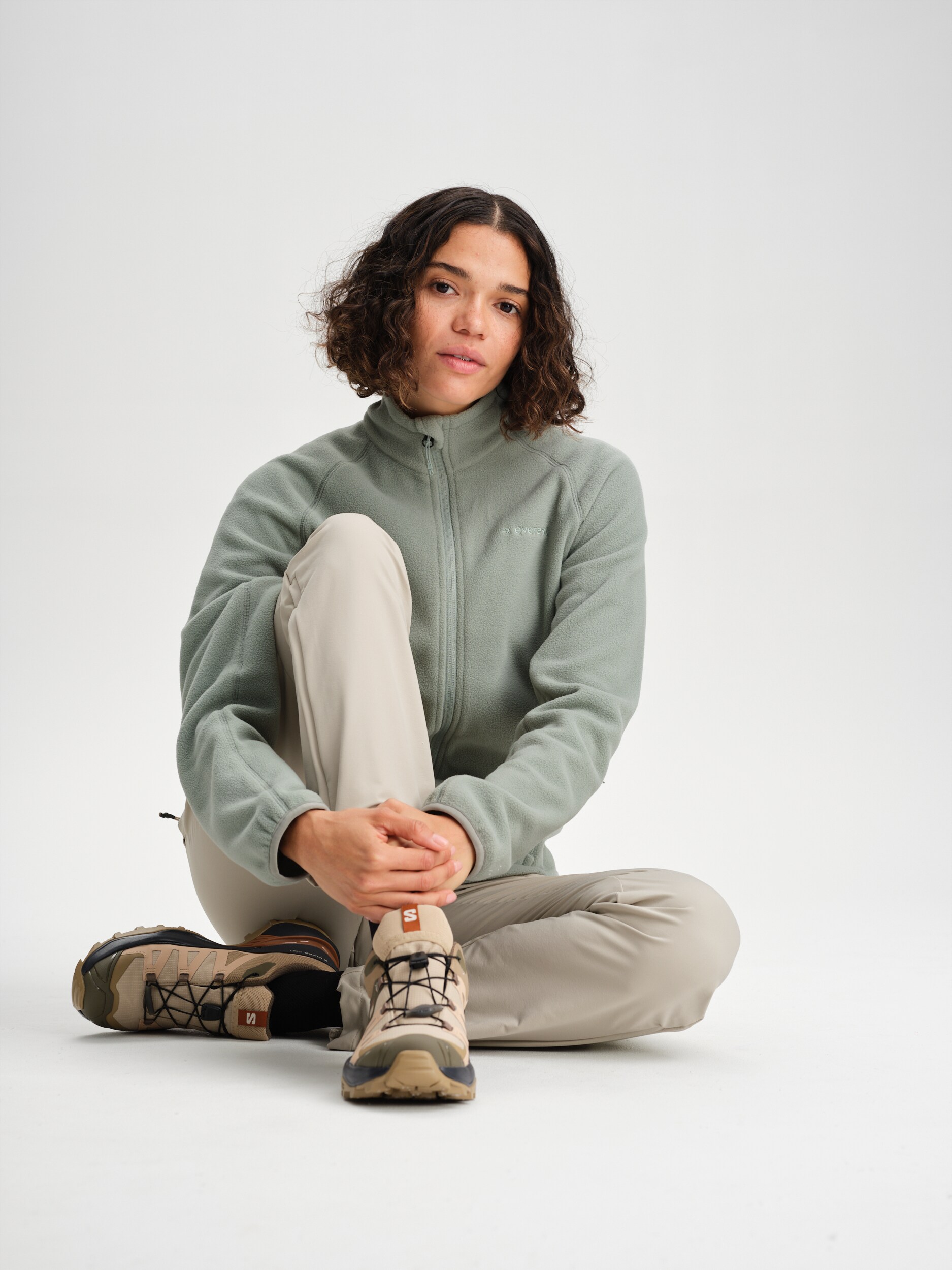 EVEREST, W Zip Fleece Jacket