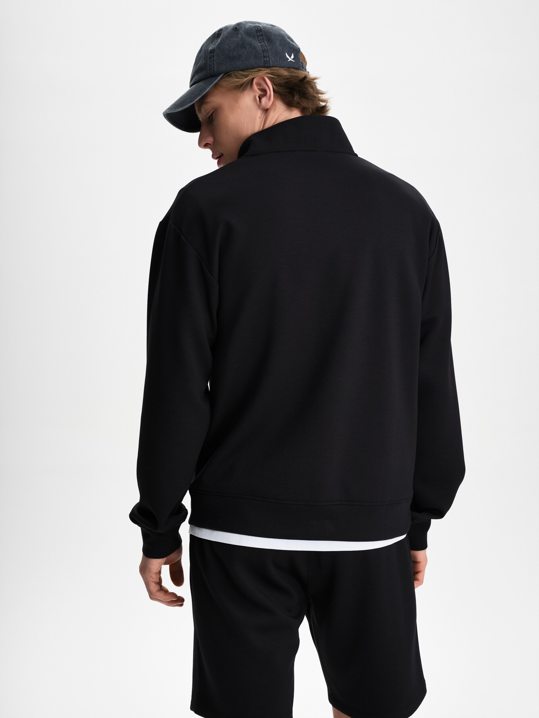 SOC, M SOFT HALF ZIP