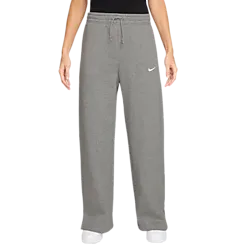 W Nsw Phoenix Fleece Hr Pant Wide 2 - Dk Grey Heather Model01 Small1x1