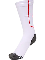 Pro Training Socks High - White/True Red Standard Small1x1