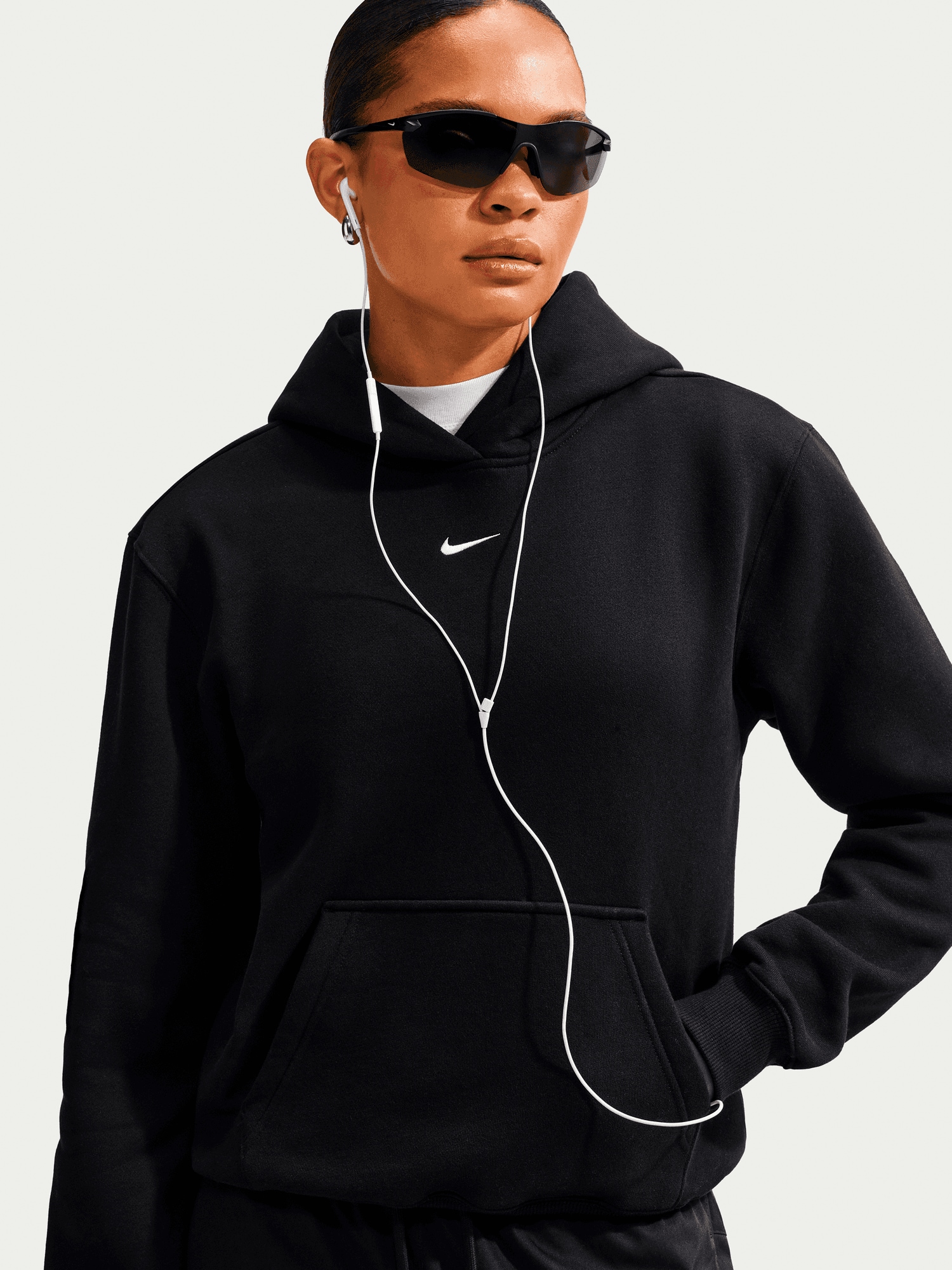 NIKE, W STUDIO FLEECE PO HOODIE