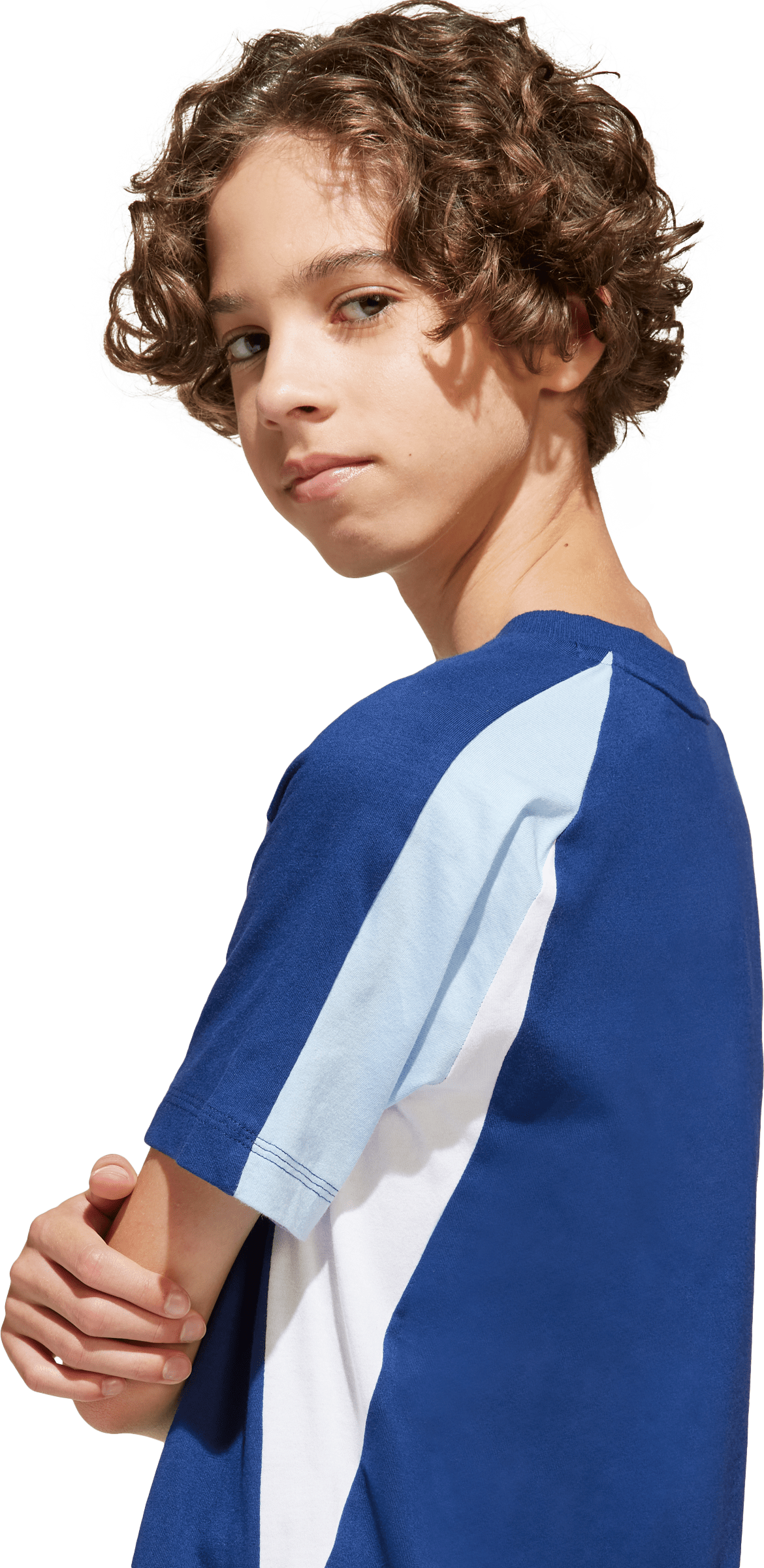 ADIDAS, J COLORBLOCK T-SHIRT