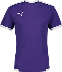 T Liga Ss Jsy - Prism Violet/White Standard Small1x1