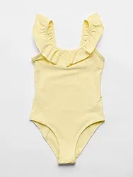 J SELENE FRILL SUIT - PASTEL YELLOW Model01 Small1x1