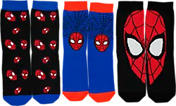 705113103101 MARVEL  Spiderman 3P Socks Jr 705113103101 MARVEL Spiderman 3P Socks Jr  Standard Small1x1
