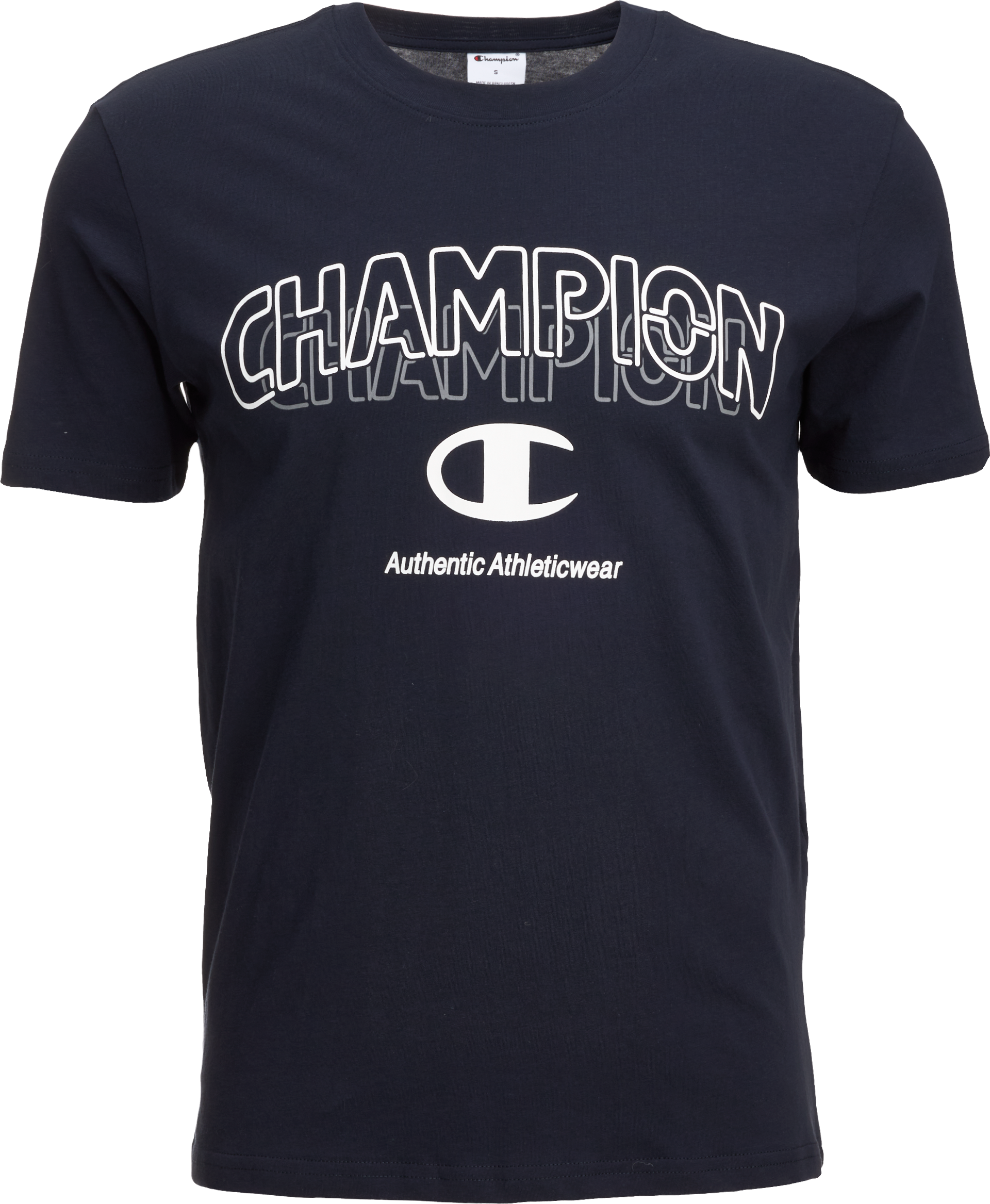 
CHAMPION, 
M SS BIG LOGO TEE, 
Detail 1
