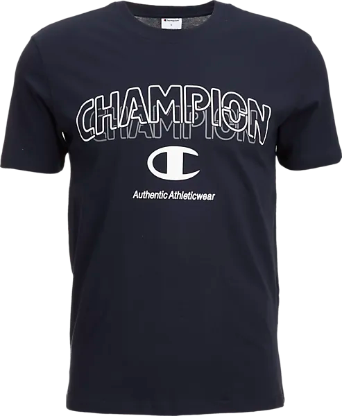 CHAMPION ФУТБОЛКА M SS С БОЛЬШИМ ЛОГОТИПОМ