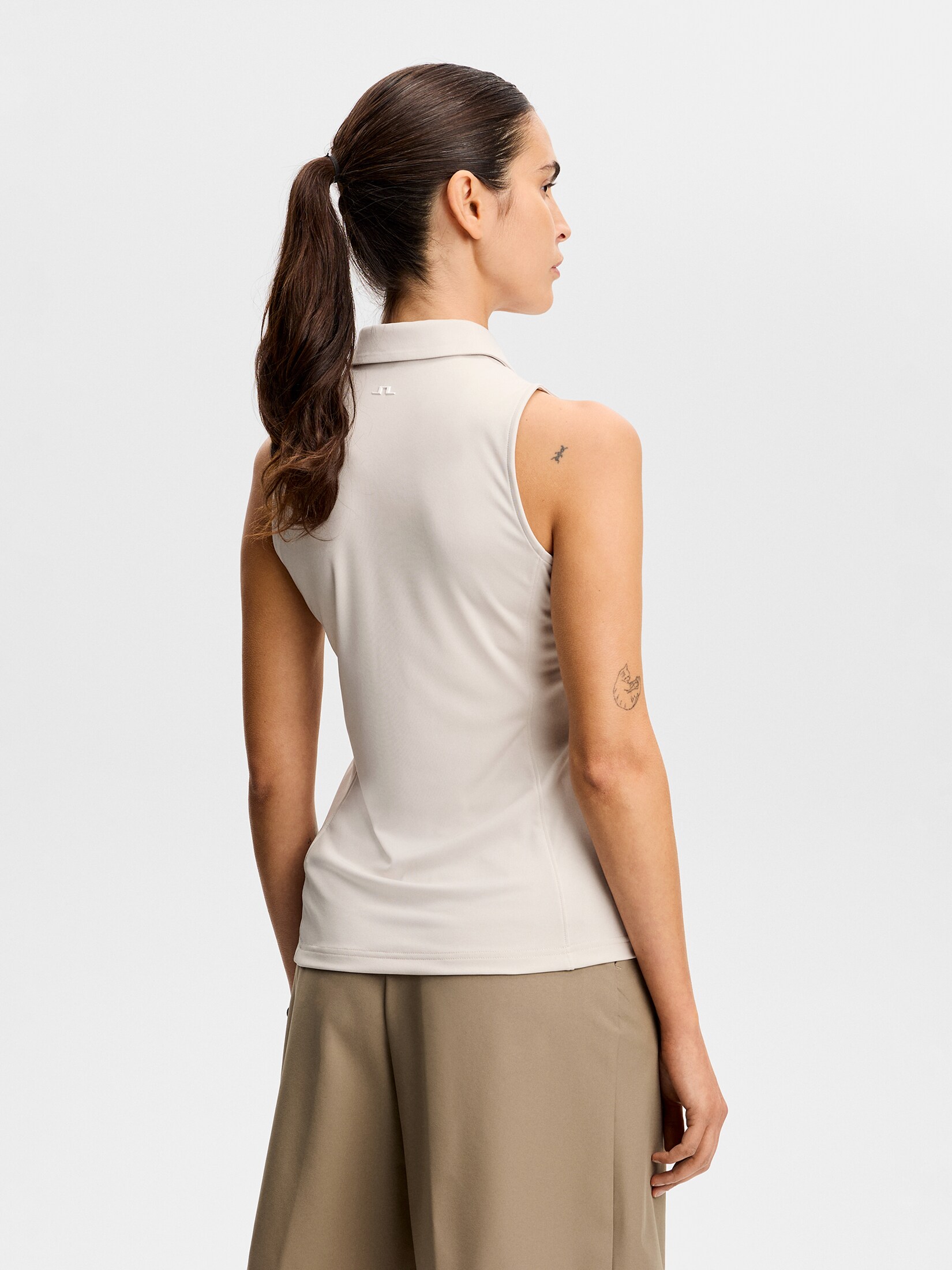 J LINDEBERG, DENA SLEEVELESS POLO