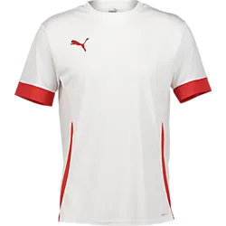 T Goal Matchday Jsy - White/Red Standard Small1x1
