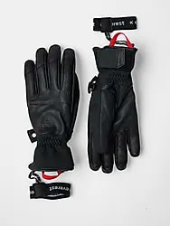 U Alpine Leather Glove - Black Model01 Small1x1