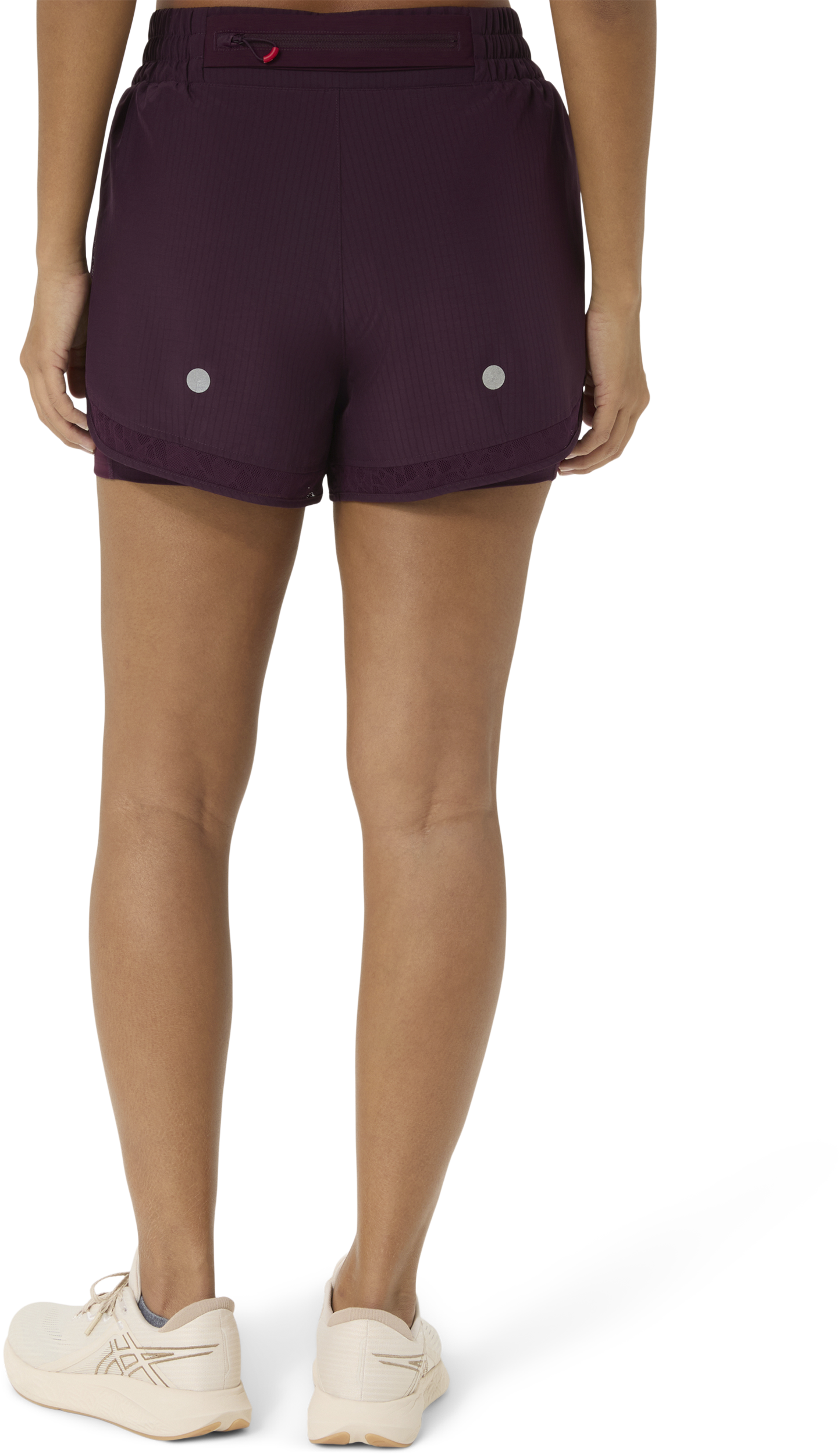 ASICS, W NAGINO RUN ADJUSTABLE 4IN SHORT