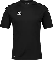 Core Xk Poly Tee Ss - Black Standard Small1x1