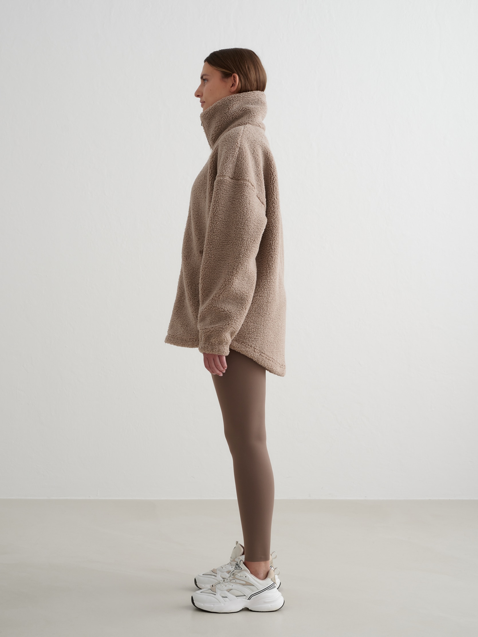 AIM&acute;N, W PILE JACKET