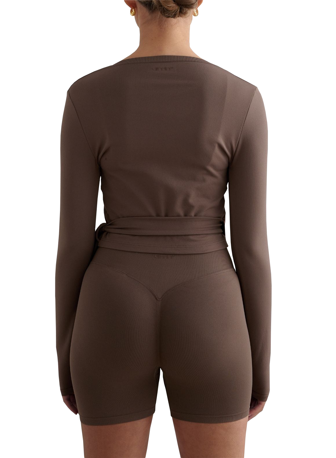 AIM&acute;N, Shape Seamless Wrap Long Sleeve