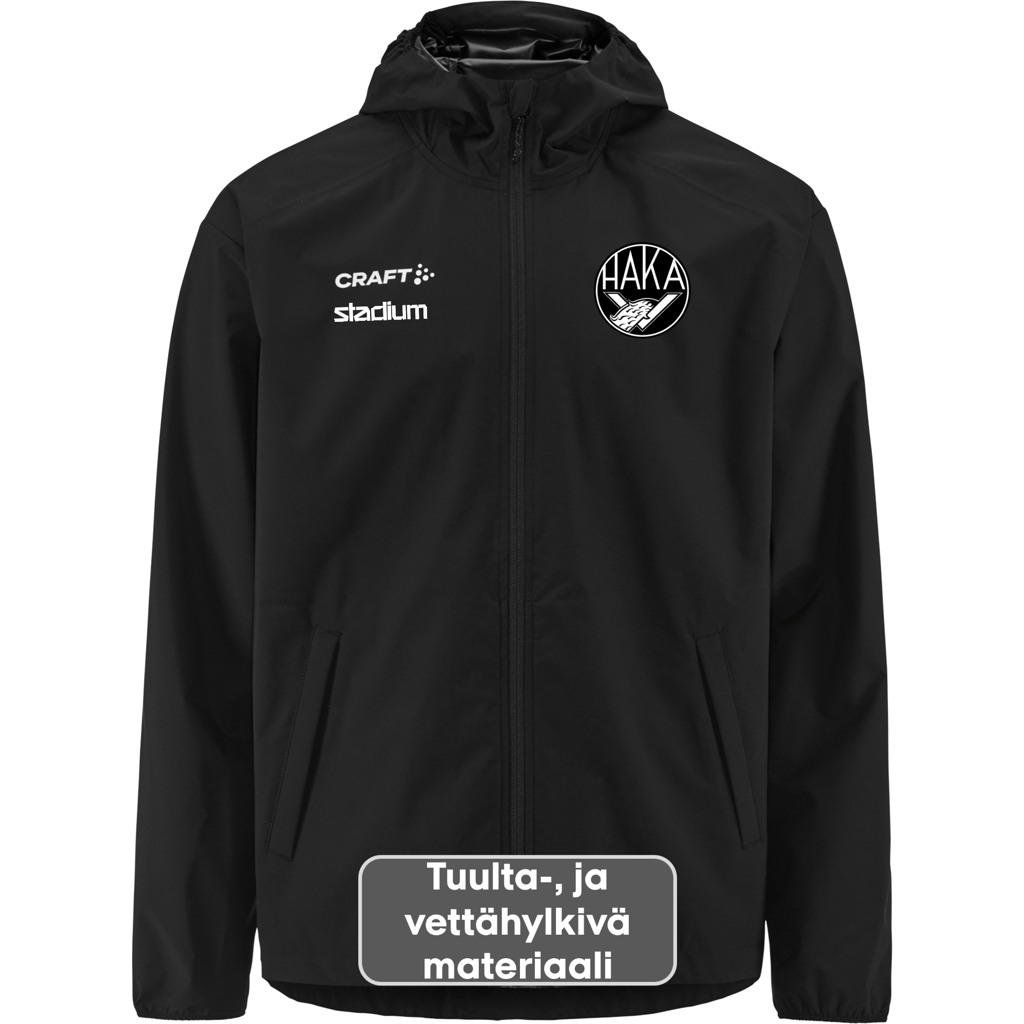 
CRAFT, 
SQUAD GO WEATHER JACKET, 
Detail 1
