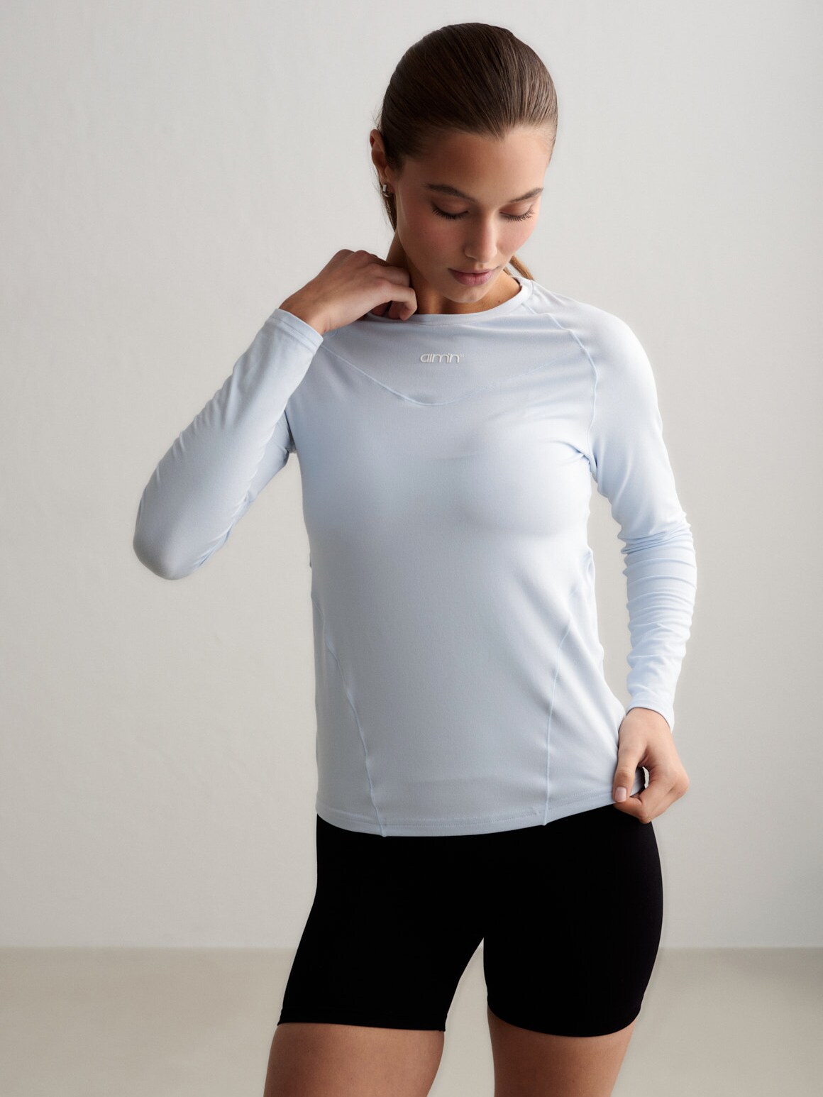 
AIM&acute;N, 
W Soft Basic Long Sleeve, 
Detail 1
