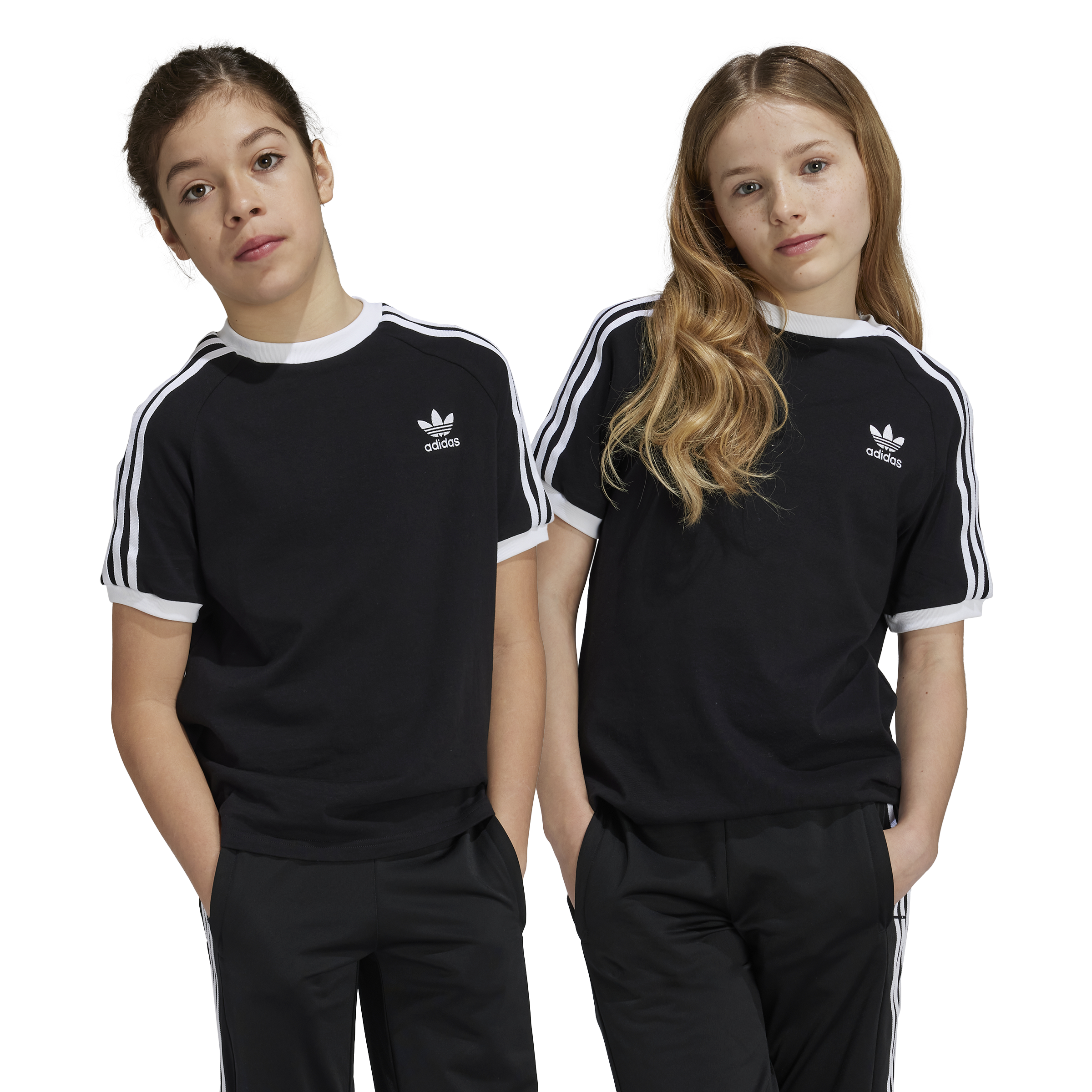 
ADIDAS ORIGINALS, 
J 3 Stripe Tee, 
Detail 1
