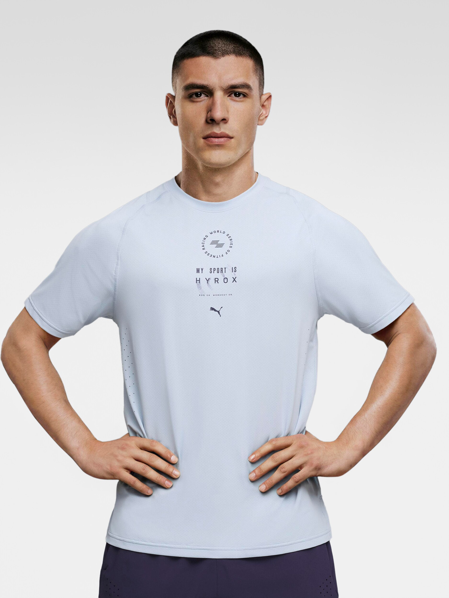 
PUMA, 
M PUMA X HYROX DRYELITE TRAINING TEE, 
Detail 1
