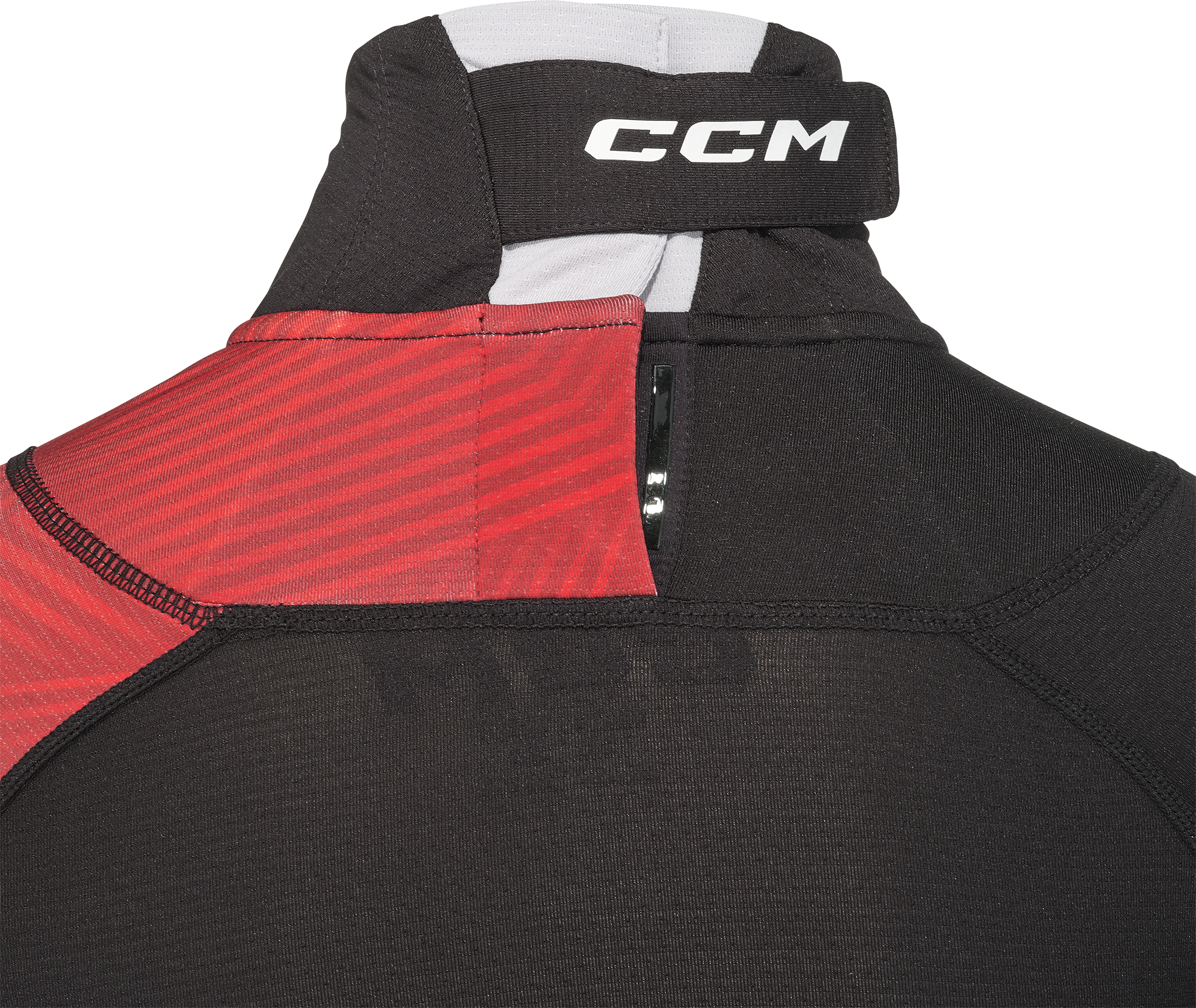 CCM, BASE LAYER NECK GUARD SHIRT JR