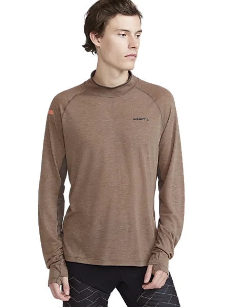 354891104102 CRAFT M Adv Subz Wool Ls 354891104102 CRAFT M Adv Subz Wool Ls Model01 Detail