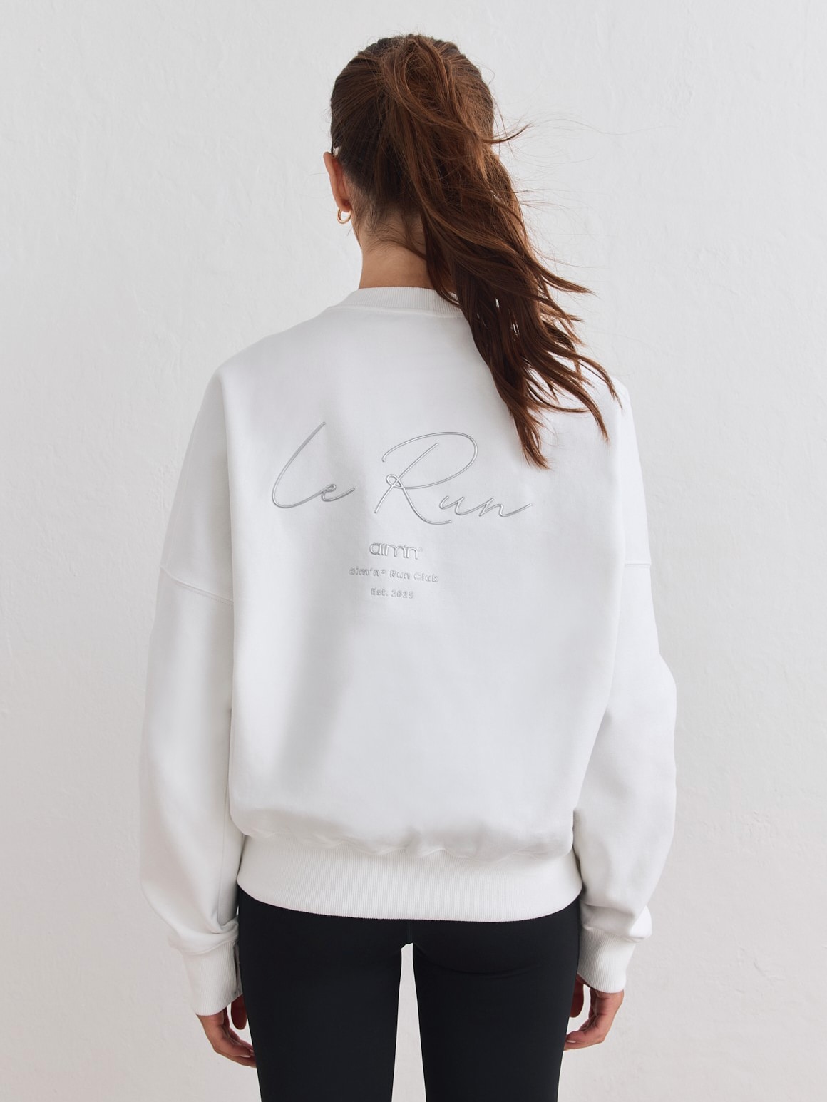 AIM&acute;N, W LE RUN RUNNING SWEATSHIRT