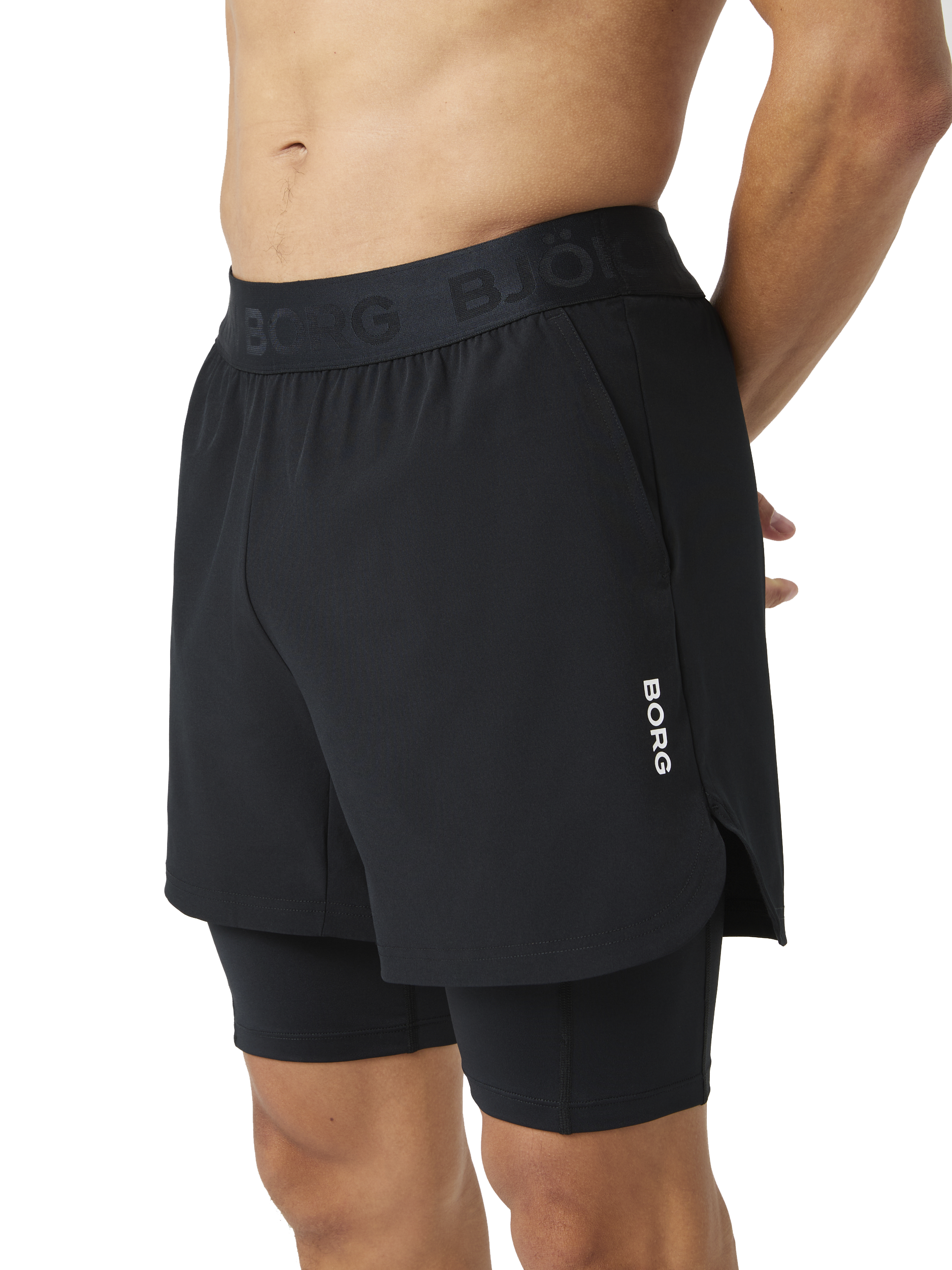 
BJ&Ouml;RN BORG, 
M Borg 2 In 1 Shorts, 
Detail 1
