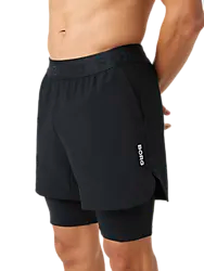 M Borg 2 In 1 Shorts - Black Beauty Model01 Small1x1