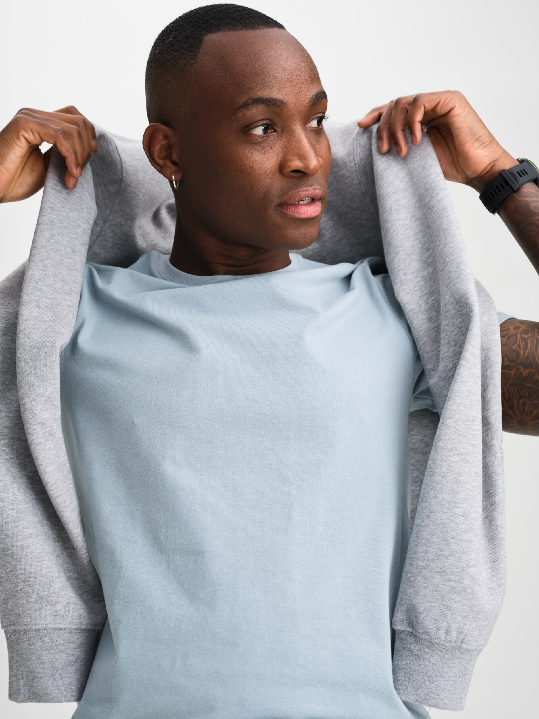 SOC, M SLIM FIT R-NECK TEE